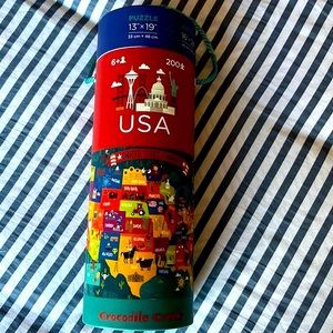 Crocodile Creek USA map 200 piece puzzle